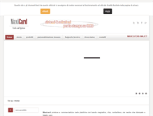 Tablet Screenshot of maxicard.it